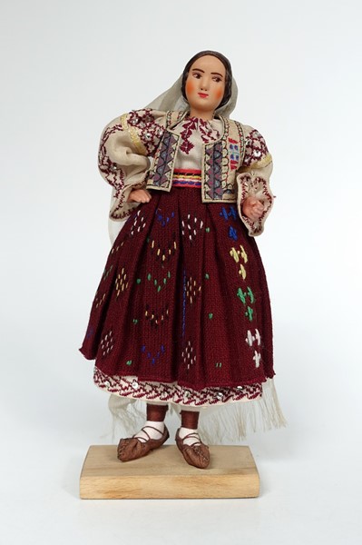 Picture of Romania Doll Vilcea with Veil