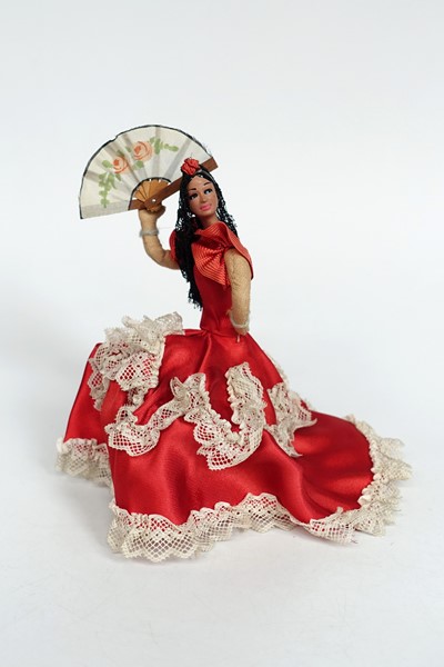 Picture of Spain Doll Flamenco Dancer Sitting