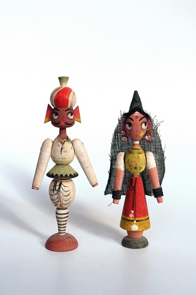 Picture of India Folk Dolls