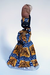 Picture of Cameroon Costume Doll Bird Print