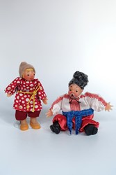 Picture of Russia 2 Character Dolls Red