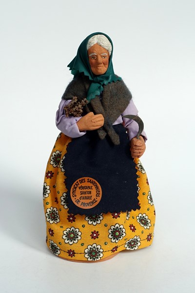 Picture of France Santon de Provence Doll Lavender Cutter