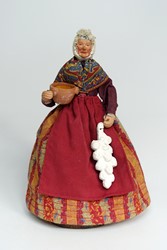 Picture of France Santon Doll Provence with Garlic