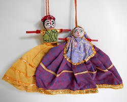 Picture of India Folk Dolls Rajasthan