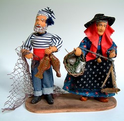 Picture of France Santons Dolls with Fish